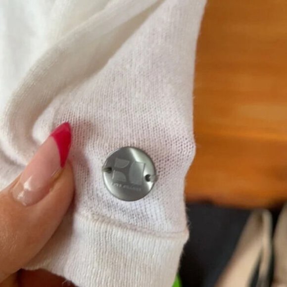 Boss Orange Women's White Cowl Neck Sleeveless Pullover Tunic Top Size Small - Picture 6 of 7